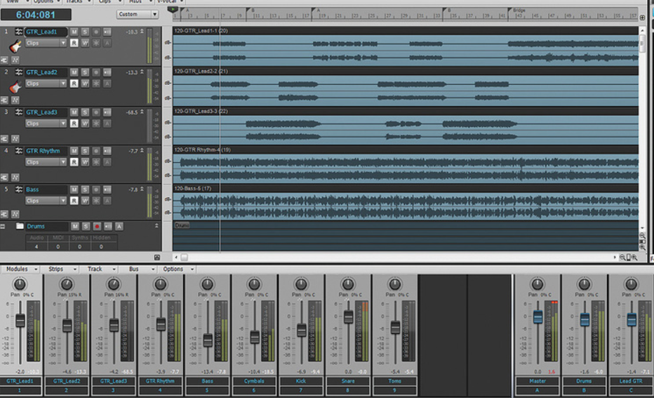 Audacity vs Cakewalk