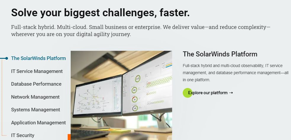 Manageengine vs Solarwinds