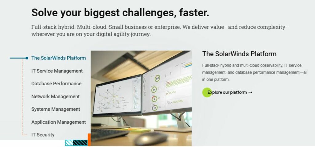 Dynatrace vs Solarwinds
