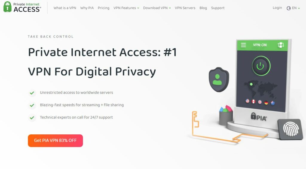 Surfshark vs Private Internet Access