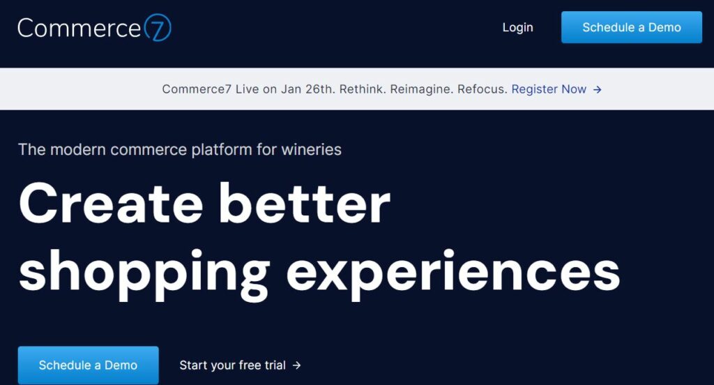 Commerce7 vs Winedirect