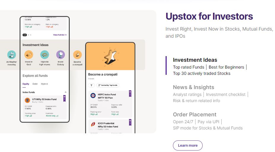 Upstox Vs Tradingo