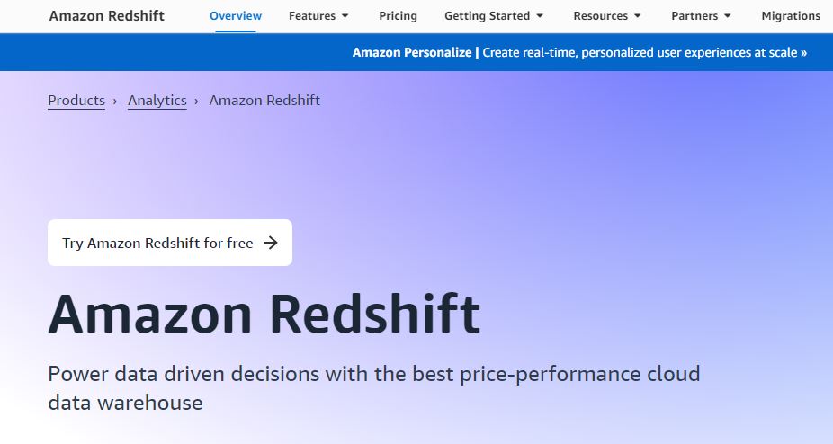 Bigquery vs Redshift
