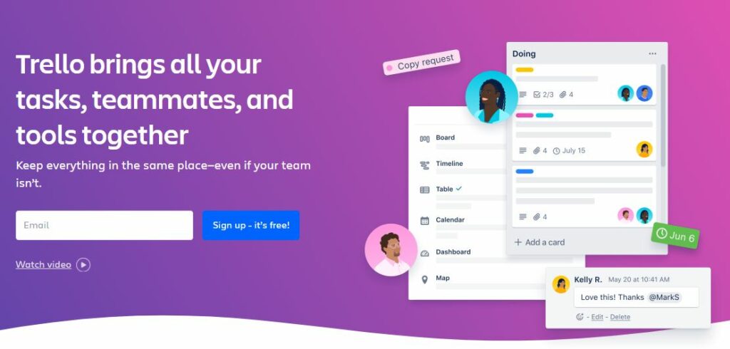 Trello vs Zoho