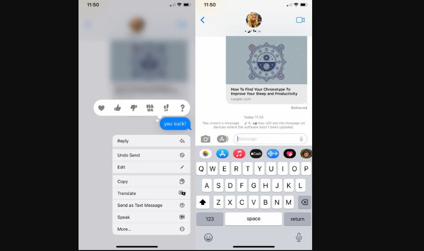 How to Unsend a Text on iPhone or Android
