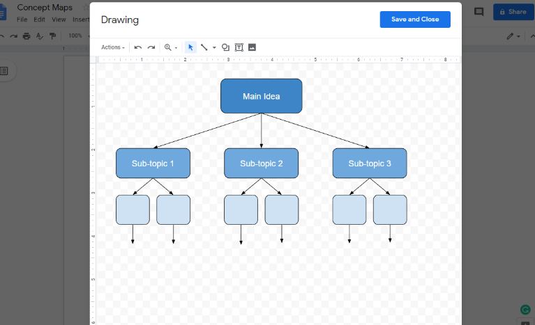 How to Create Mind Map in Google Docs