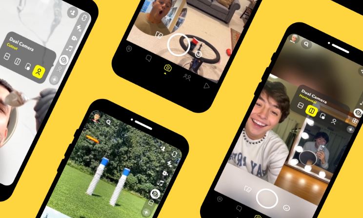 How to Use Dual Camera Mode in Snapchat