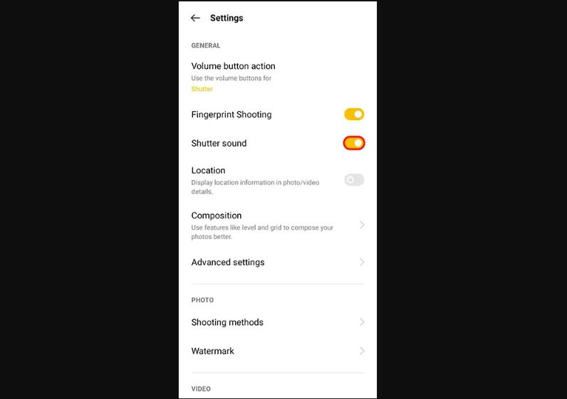 How to disable Camera Sound on Snapchat