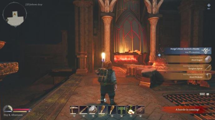 How to get the Steel Pickaxe in Return to Moria