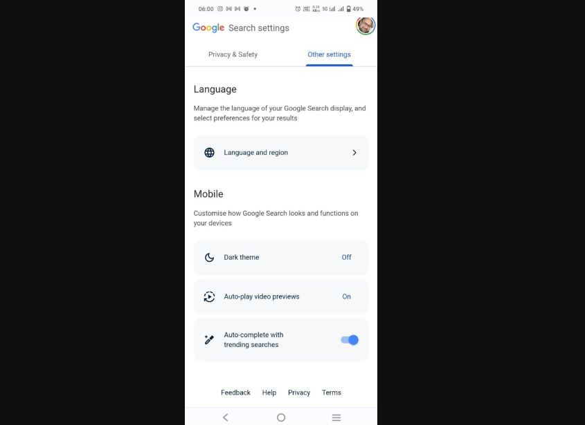 How to disable Google Trending Searches on Any Device