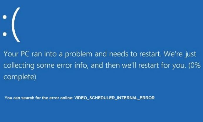 How to Fix "Video Scheduler Internal Error" on Windows 11/10