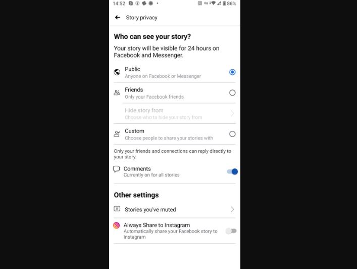 How to Delete Reaction from a Facebook Story