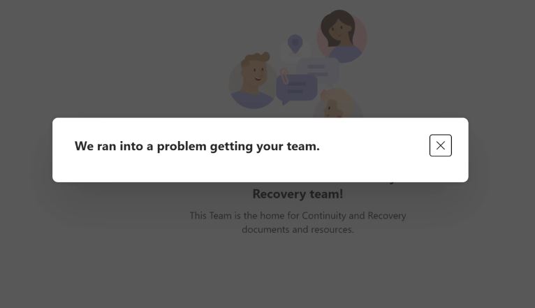 How to Fix "We Ran into a Problem" error on Microsoft Teams