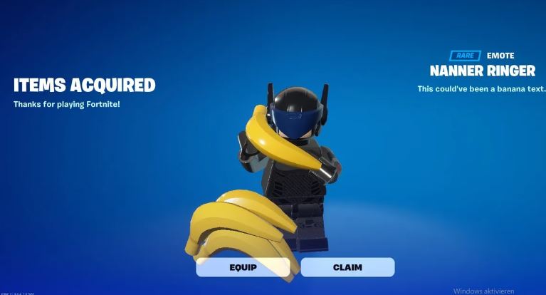 Fortnite: How To Get Free Nanner Ringer Emote
