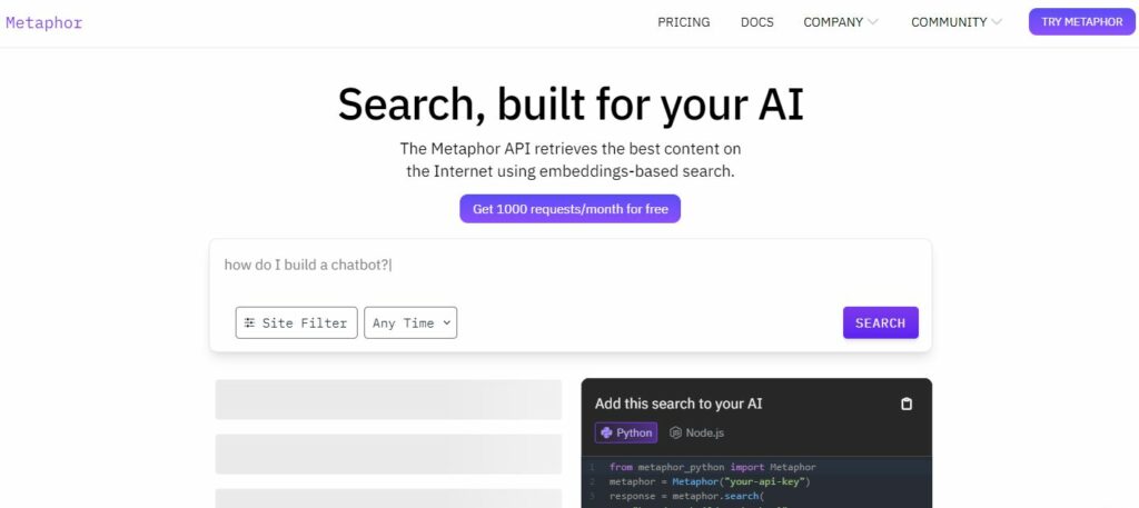 Best ai search engines