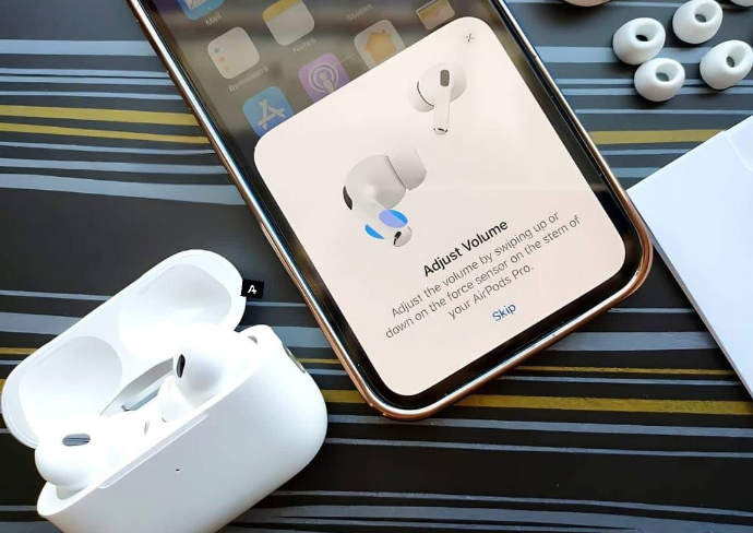 How to control AirPods Pro volume without phone