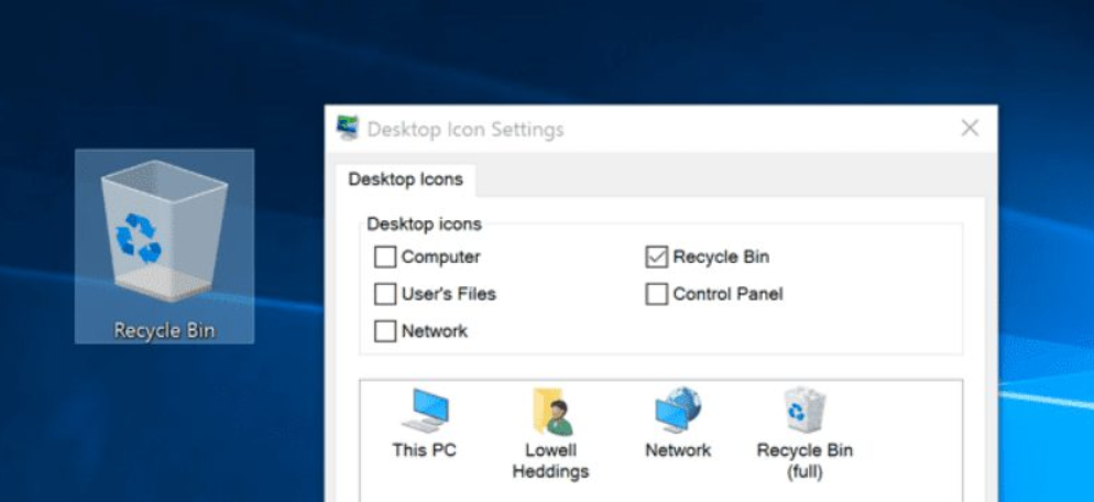 How to Remove Recycle Bin from Desktop in Windows 10/11