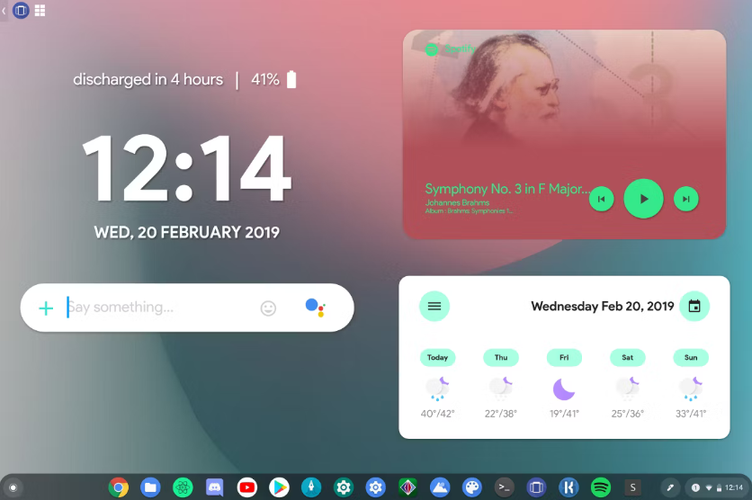 How to Add Widgets to the Chromebook Home Screen