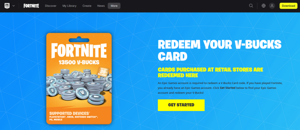 How to redeem Fortnite gift card on mobile, PC, and console