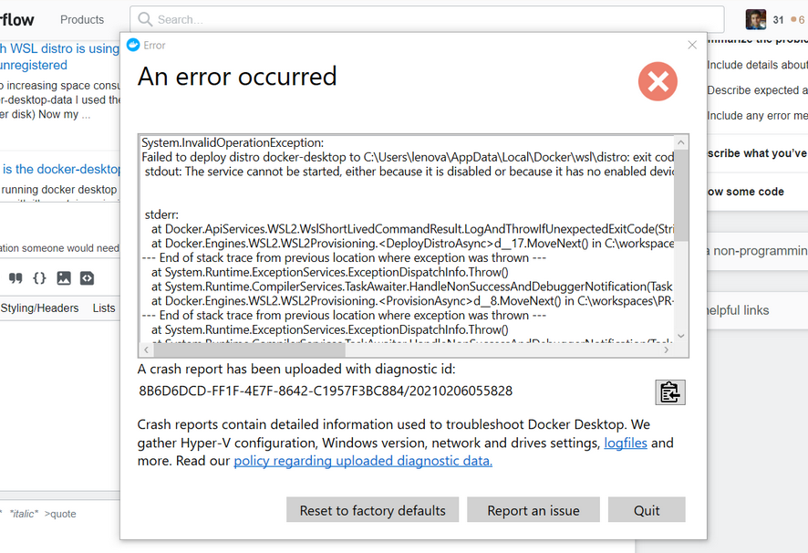 How To Fix “The Windows Subsystem for Linux instance has terminated” Error