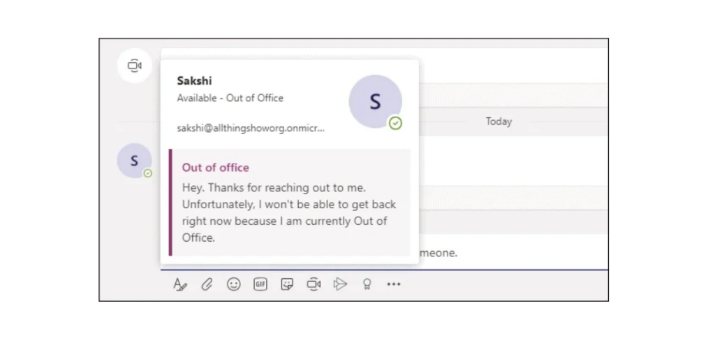 How to Set Out of Office Status on Microsoft Teams