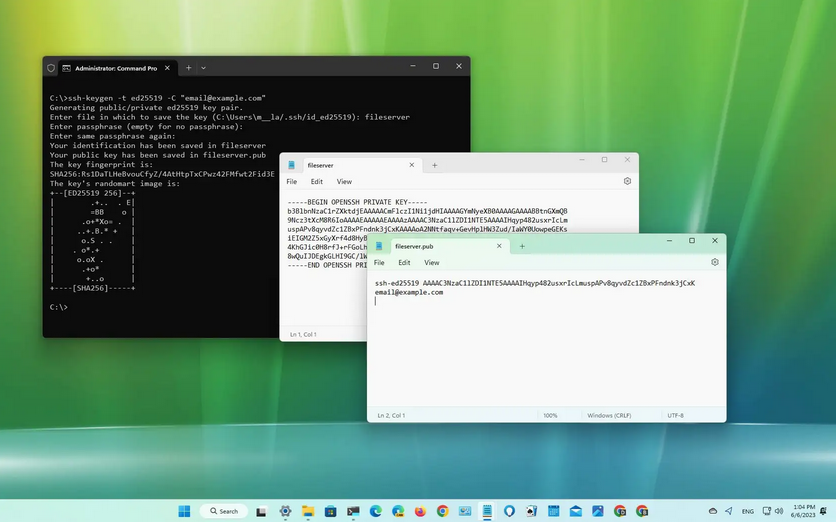 How to Generate SSH Keys in Windows 11/10
