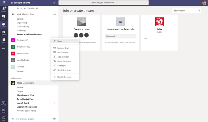 How to create a Standard, Private, or Shared channel in Teams