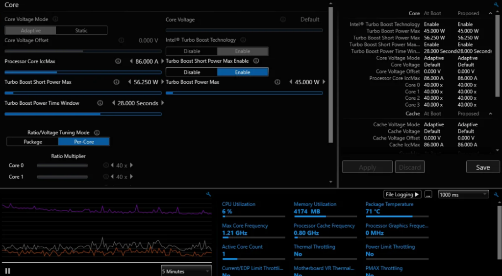 How to Undervolt Your Laptop With Intel XTU