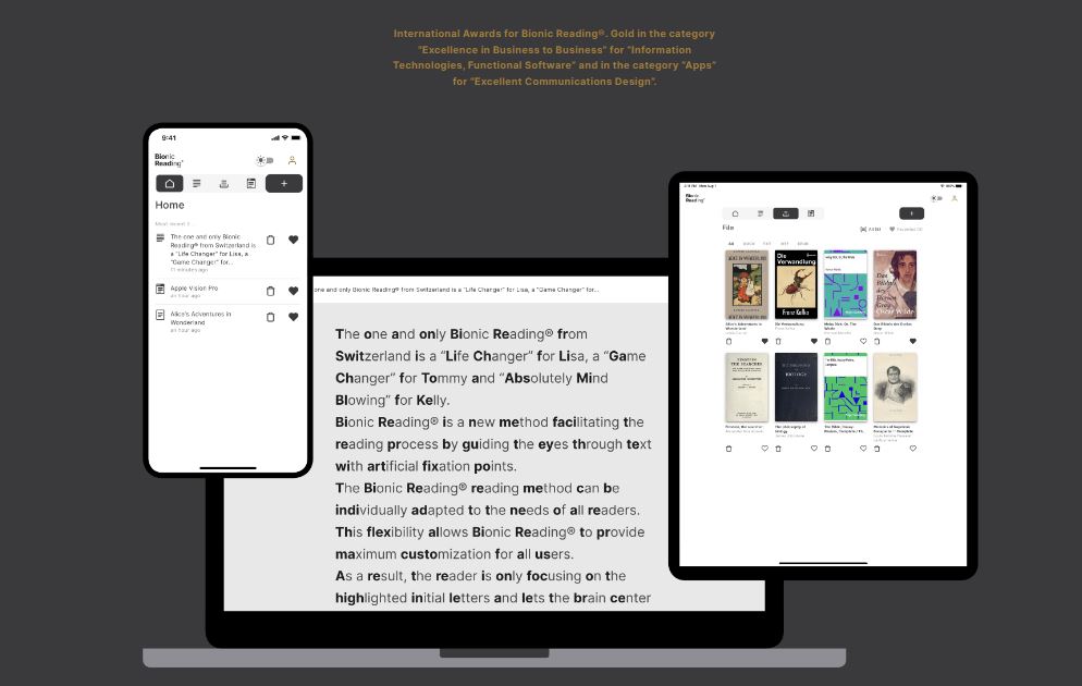 Best Bionic Reading Apps