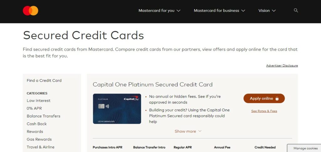 Best Credit Cards for Low-Income Earners