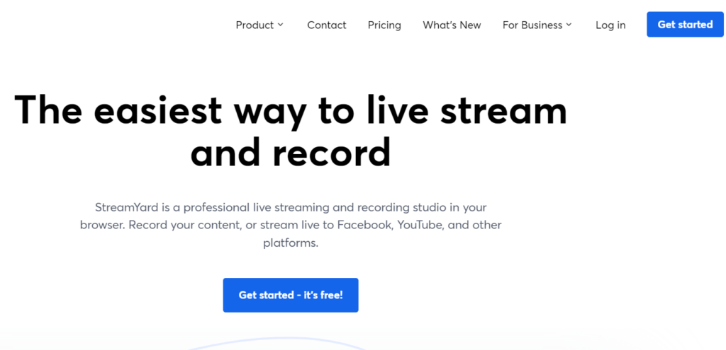 Streamyard vs Zoom