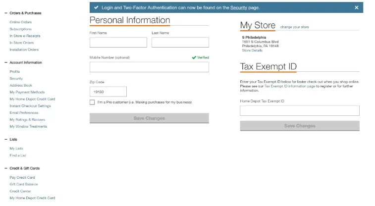 The Home Depot review