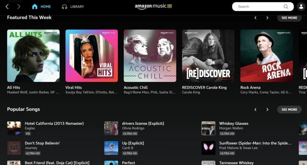 Amazon Music vs Qobuz