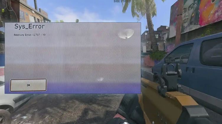 How to Fix "COD Modern Warfare 3 (MW3) Memory Error 12707-19" issue