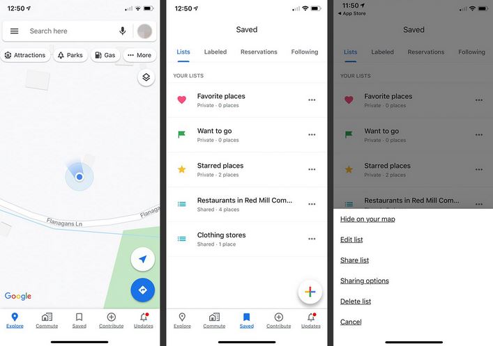 How to Create and Share Lists on Google Maps