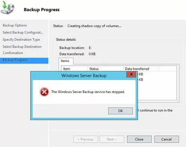 How to Fix “Windows Server Backup Service Missing” Issue