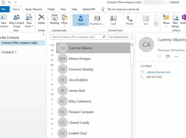 How to Create an Email Group in Outlook