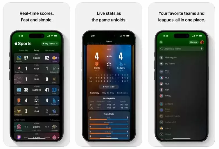 How to Use Apple Sports on iPhone