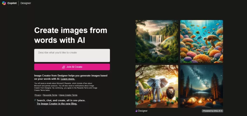 How to Use Bing Image Creator on PC