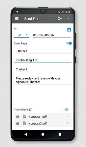 How to Send a Fax from Your Phone