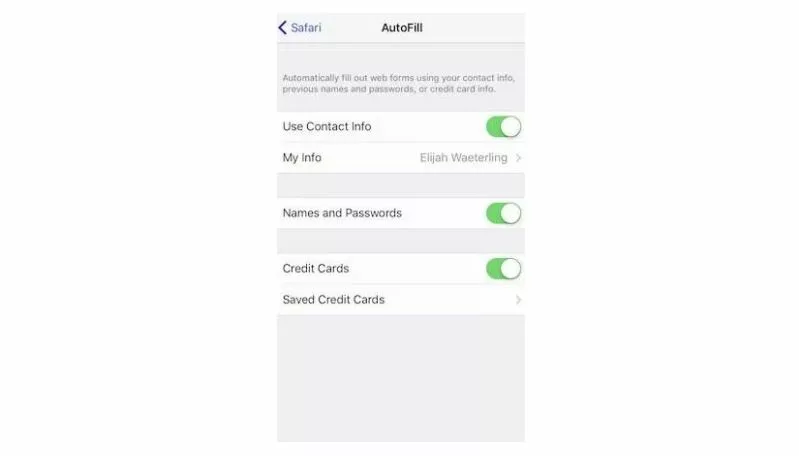 How to Add, Edit or Remove AutoFill Credit Card Information in Safari