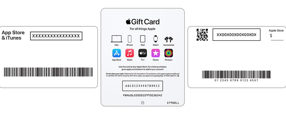 How to redeem an Apple gift card