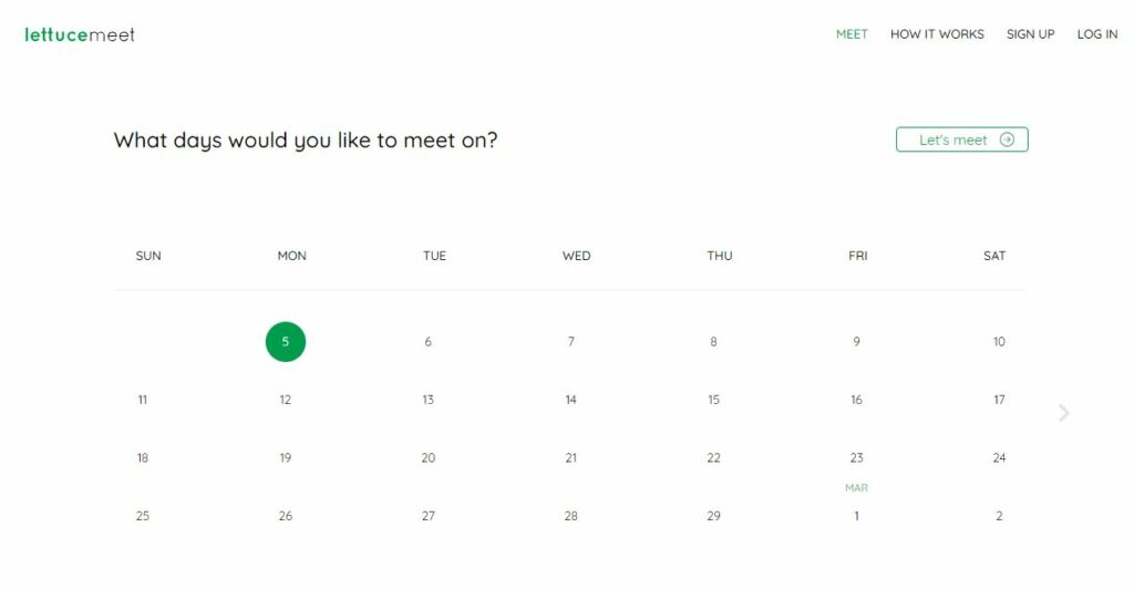 When2meet vs Lettucemeet