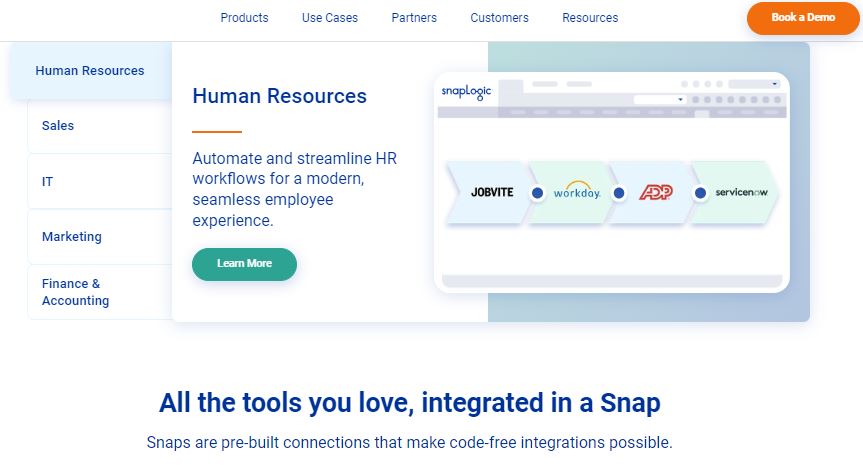 Snaplogic vs Datastage