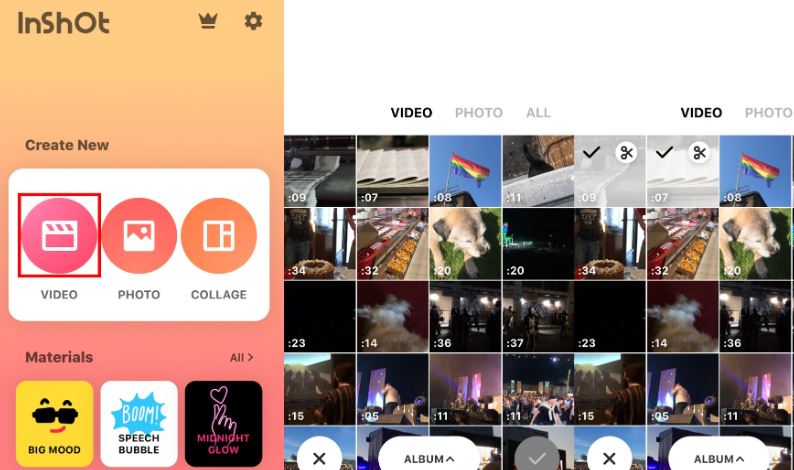 Imovie vs Inshot
