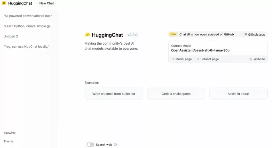 HuggingChat vs ChatGPT