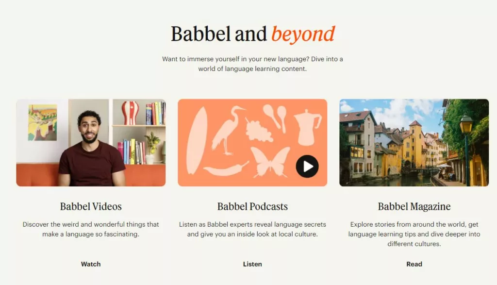 Mondly vs Babbel