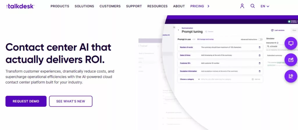 Talkdesk vs Genesys