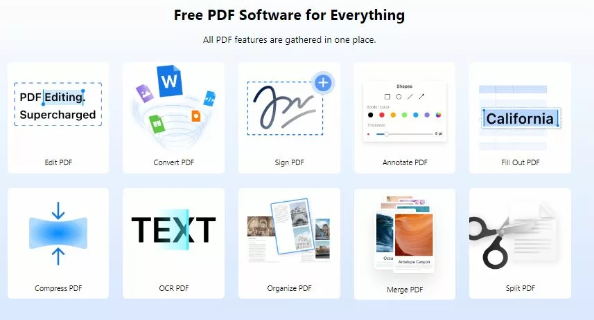 Adobe Acrobat vs Pdfgear