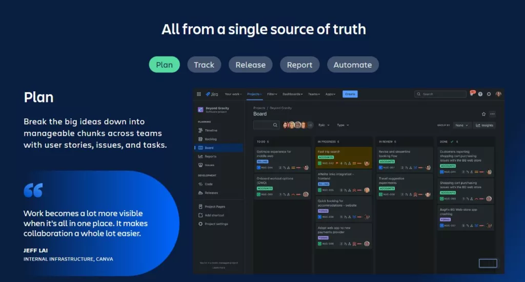 Jira vs Meistertask